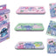Stitch Good Vibes Portamatite con Carte da Collezione Panini