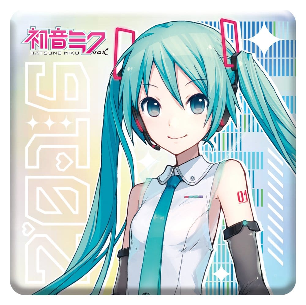 Spilla Hatsune Miku V4X 10th Anniversary Rainbow Limited Edition 8 cm POPbuddies