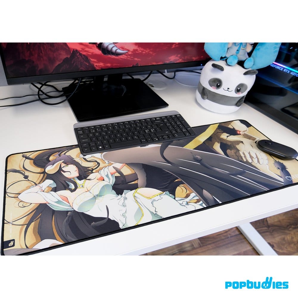 Overlord Mousepad XXL Albedo e Ainz - Tappetino da Gaming Popbuddies