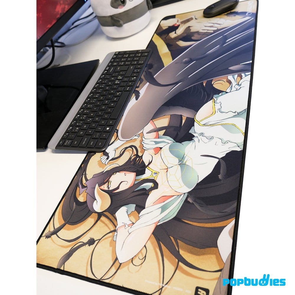 Overlord Mousepad XXL Albedo e Ainz - Tappetino da Gaming Popbuddies