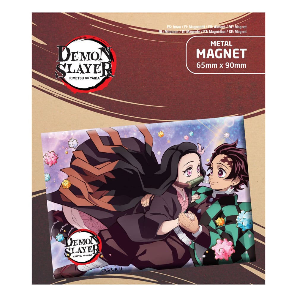 Demon Slayer: Kimetsu no Yaiba - Magnete Frigo Tanjiro & Nezuko, POPbuddies