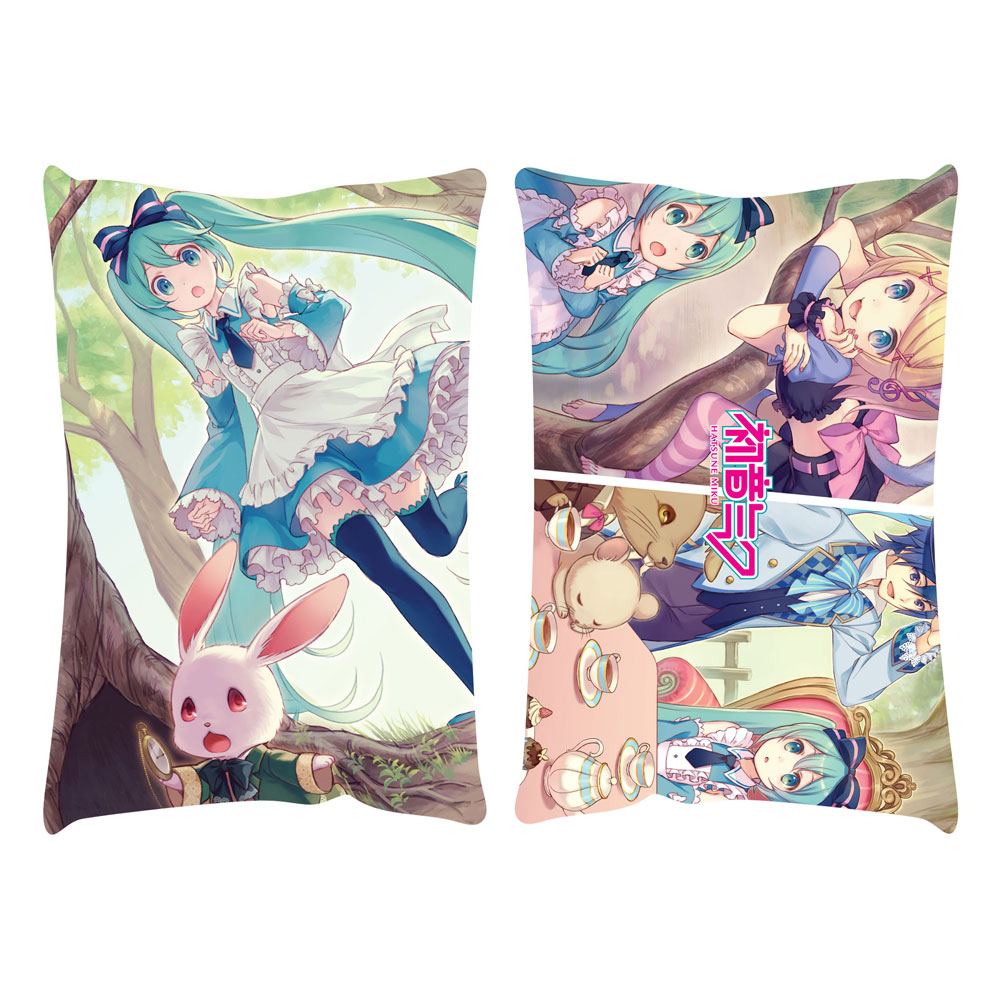 Cuscino Hatsune Miku Miku in Wonderland 50 x 33 cm POPbuddies