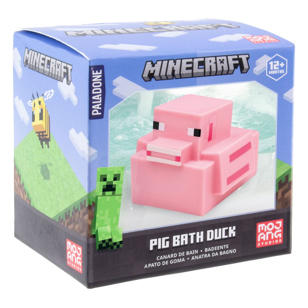 Minecraft Paperella da Bagno Maiale 6 cm – Paladone