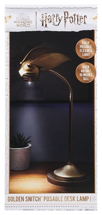 Lampada da Scrivania Harry Potter con Boccino d'Oro Snodato - Paladone