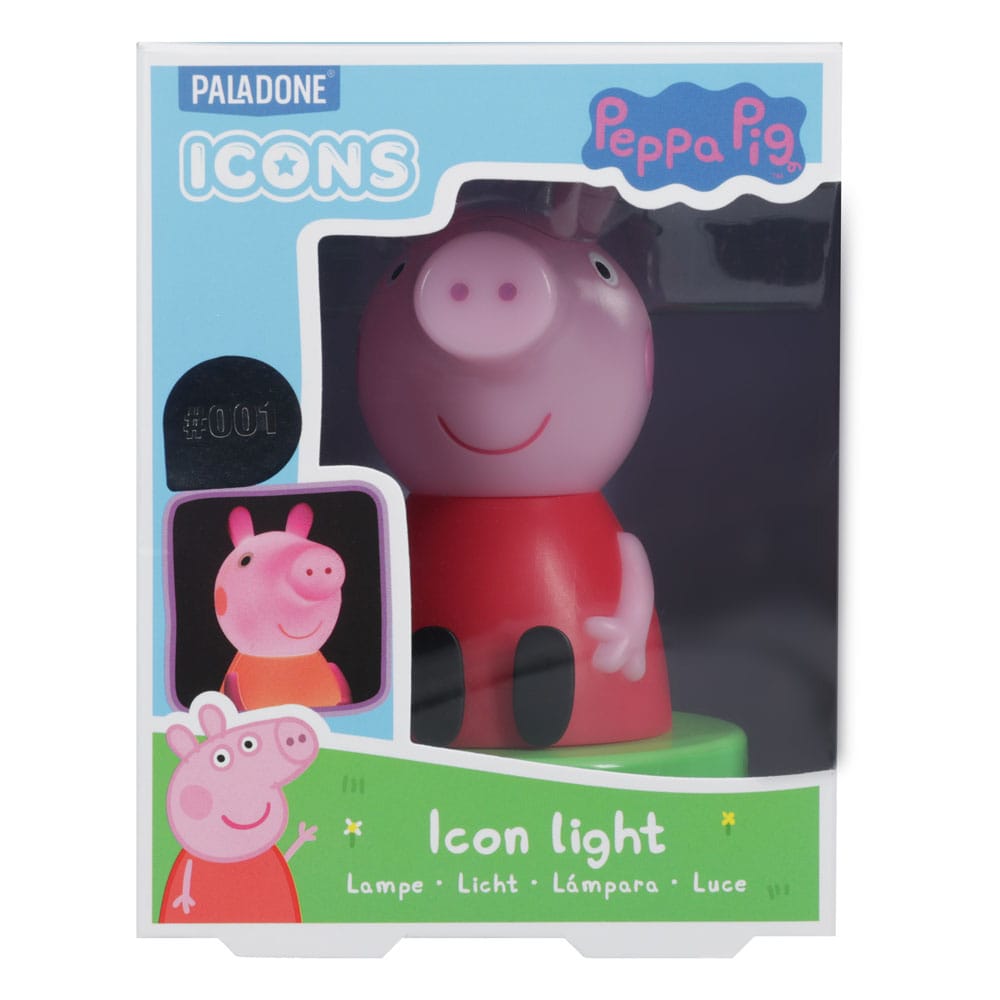 Peppa Pig Icons Light Peppa 11 cm - Lampada Collezionabile a LED Paladone