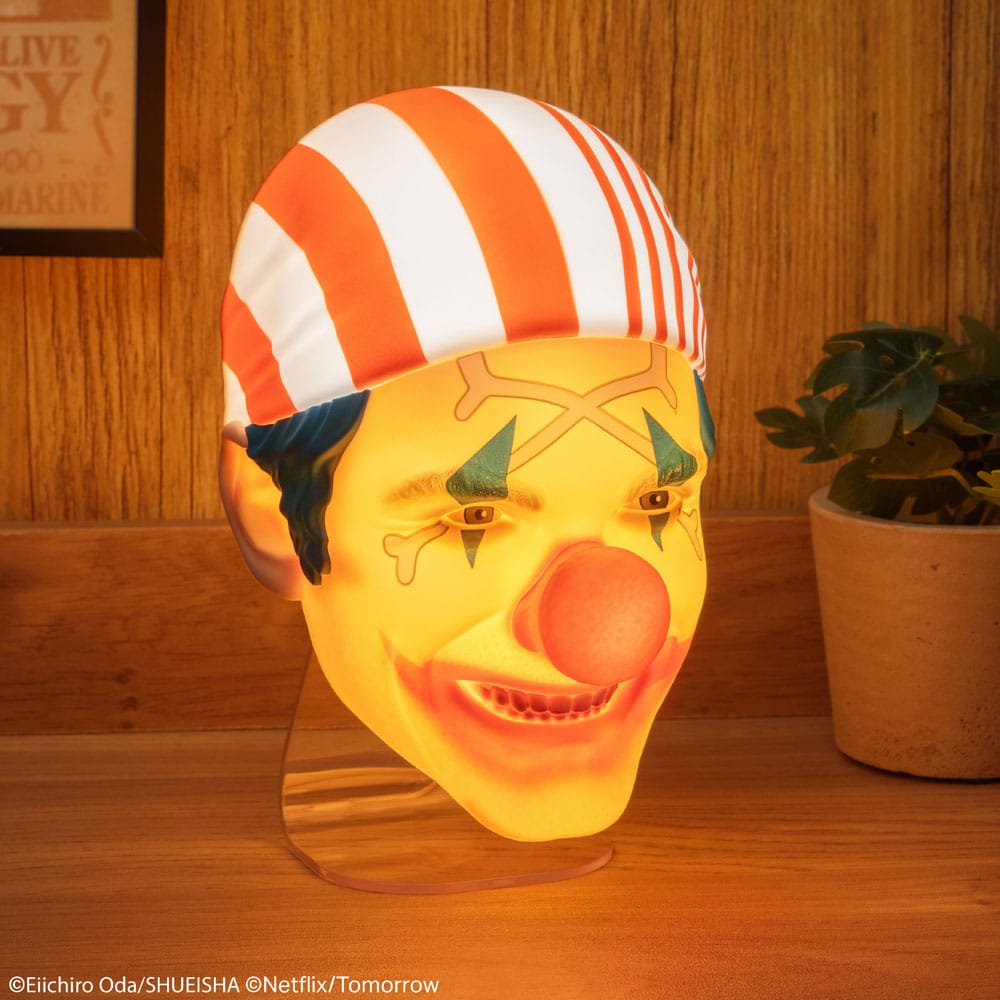One Piece Lampada a LED 3D Maschera di Buggy Paladone