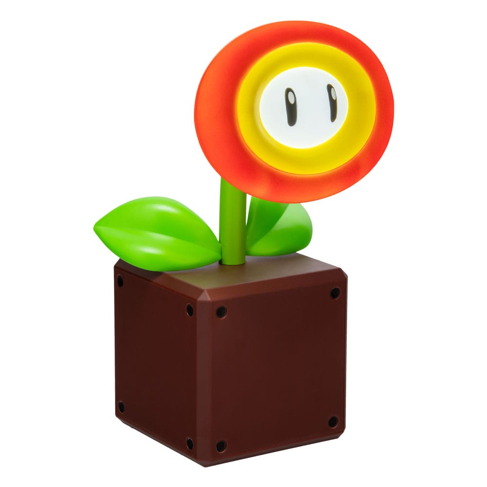 Super Mario Lampada LED a forma di Fiore di Fuoco, 25 cm, Paladone