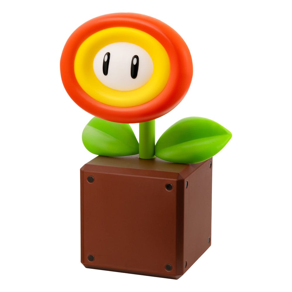 Super Mario Lampada LED a forma di Fiore di Fuoco, 25 cm, Paladone