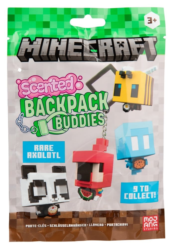 Minecraft Portachiavi Profumati Serie 4 – Blind Box Assortimento da 24