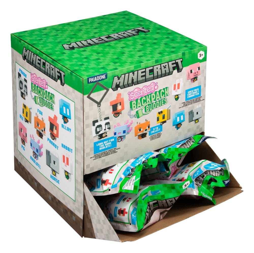 Minecraft Portachiavi Profumati Serie 4 – Blind Box Assortimento da 24