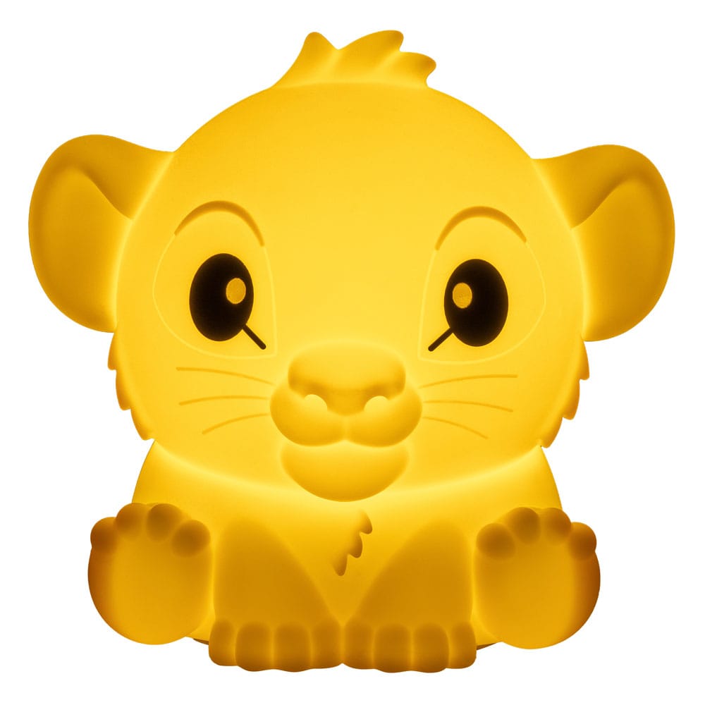 Disney Squishy Glo Lampada in Silicone Il Re Leone Simba 15 cm - Paladone
