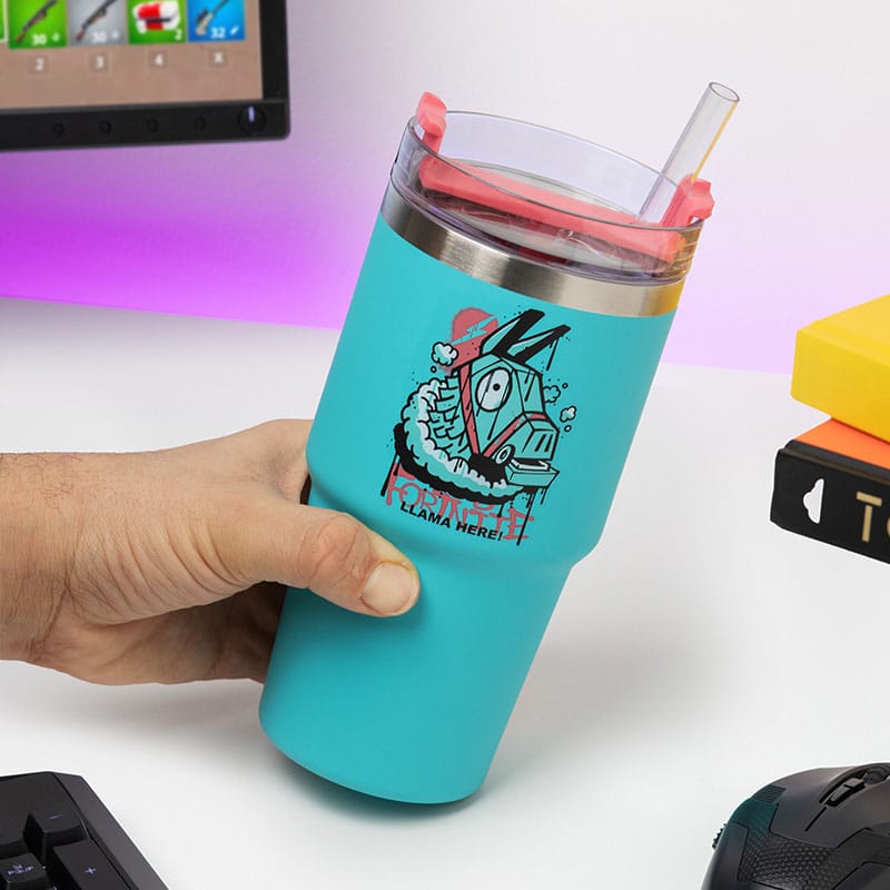 Fortnite Multiway Travel Cup Gamer - Tazza Termica 600ml Paladone