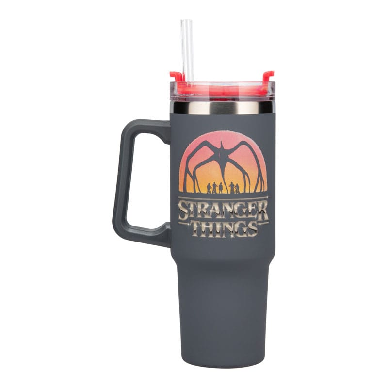 Stranger Things 5 Bicchiere con cannuccia 900 ml - Paladone Products