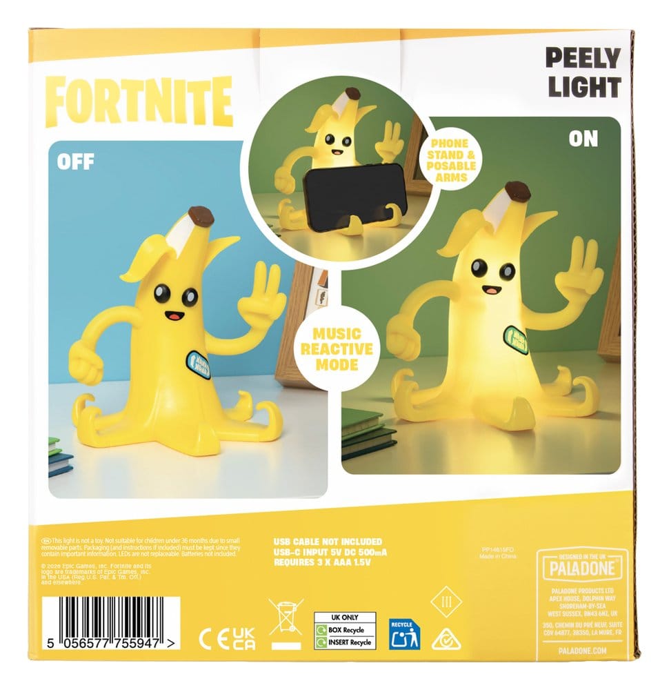 Lampada Light Peely 20 cm Fortnite Paladone