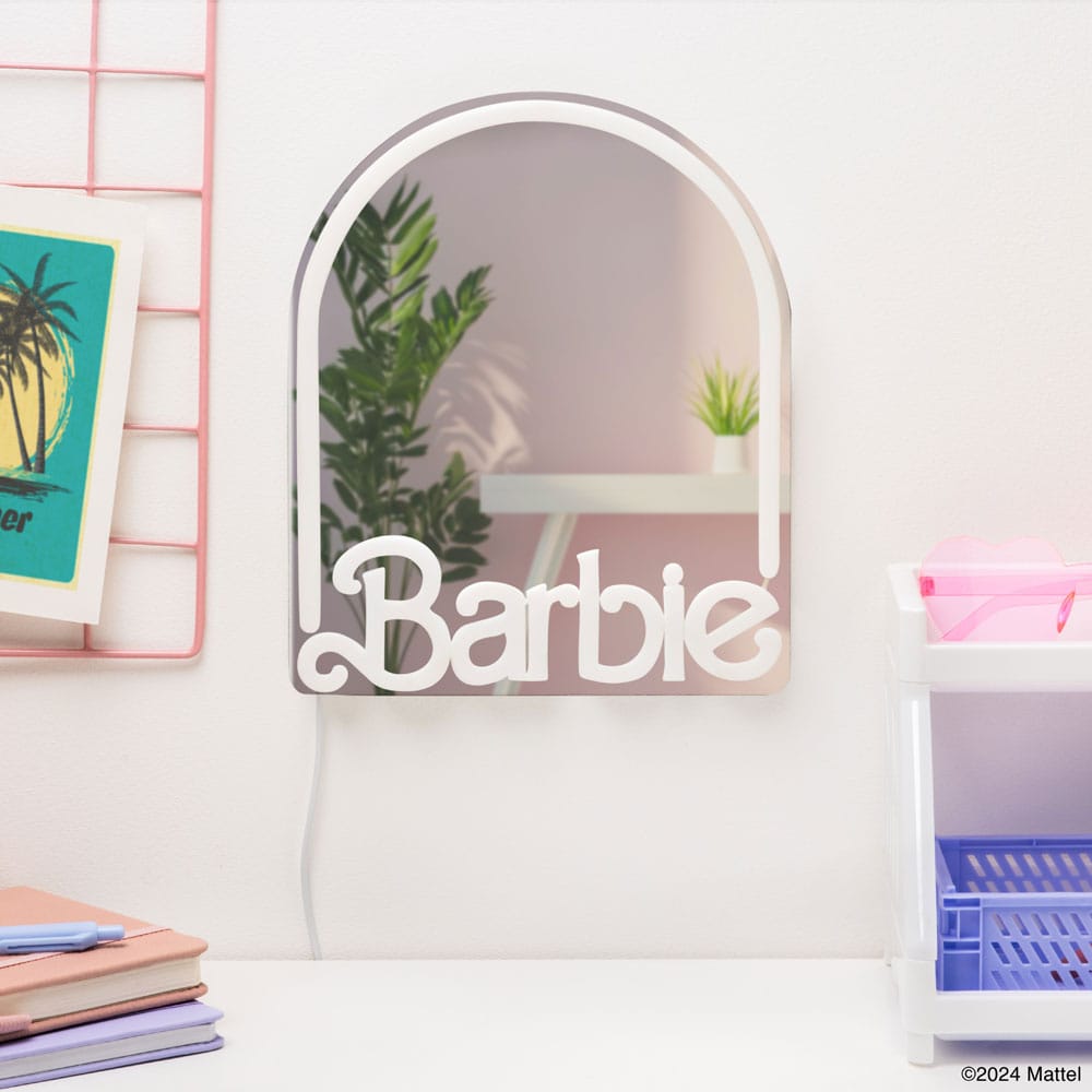 Barbie Specchio da Parete con LED 27 cm - Paladone Products
