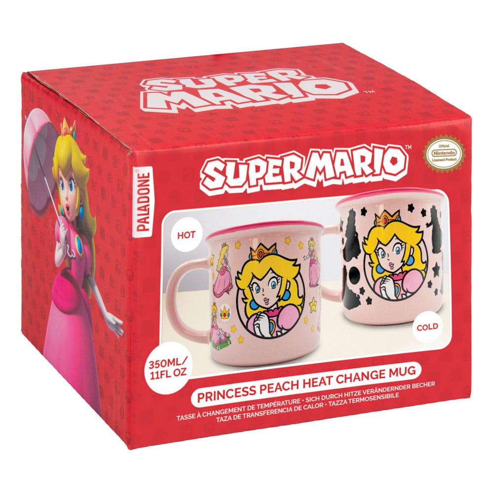 Super Mario Tazza Termocromatica Princess Peach Paladone