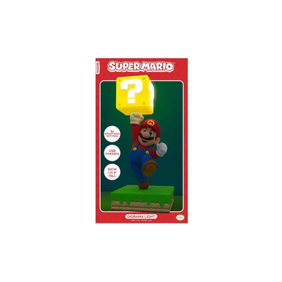 Super Mario Diorama Light Mario - Lampada a LED con Figure Rimovibili, Paladone