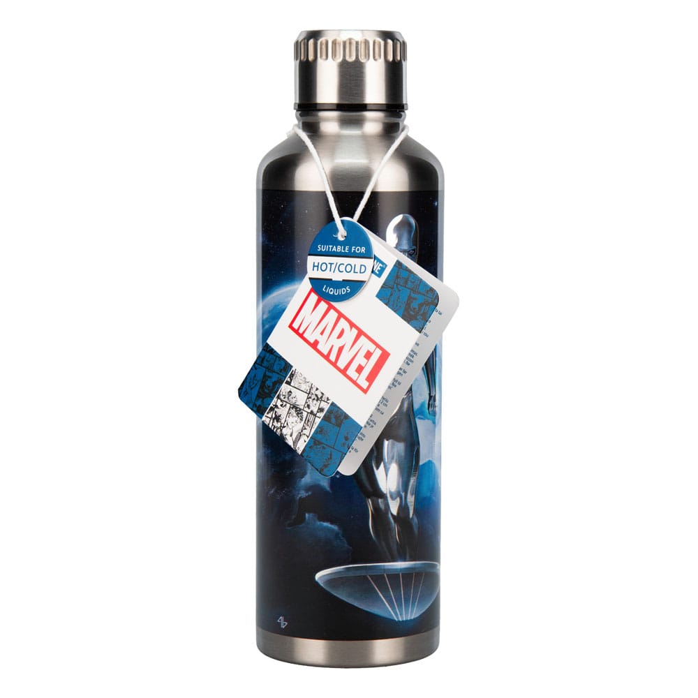 Borraccia Metallica Marvel Fantastic Four Silver Surfer 450 ml Paladone