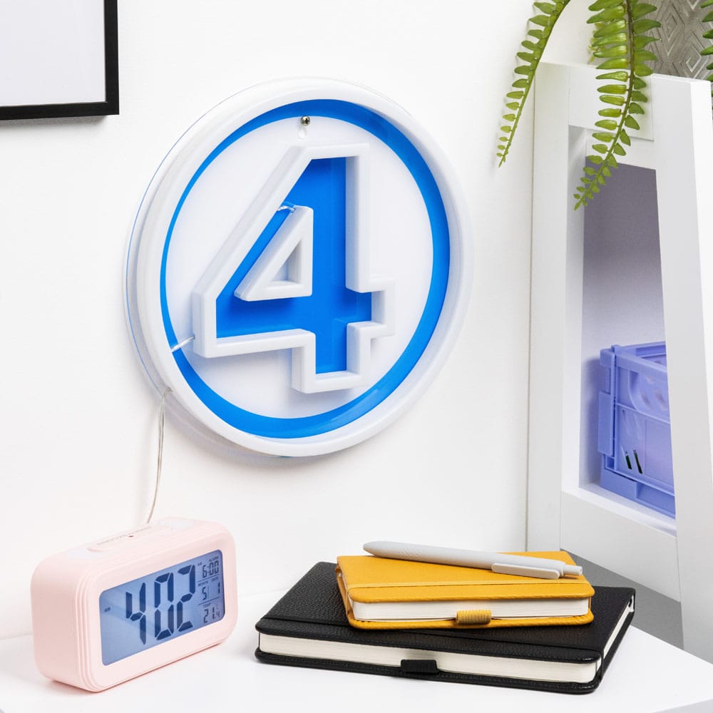 Lampada a LED Fantastic Four Logo Marvel Paladone