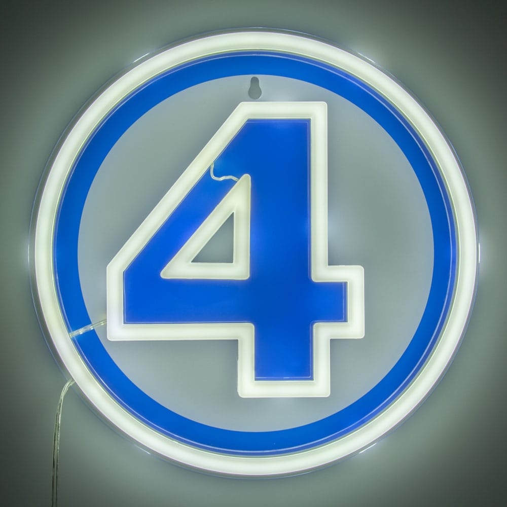 Lampada a LED Fantastic Four Logo Marvel Paladone