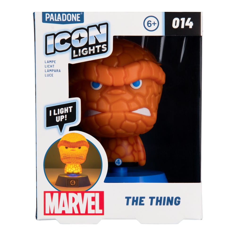 Fantastic Four Icons Light La Cosa 22 cm - Lampada a LED Marvel Paladone