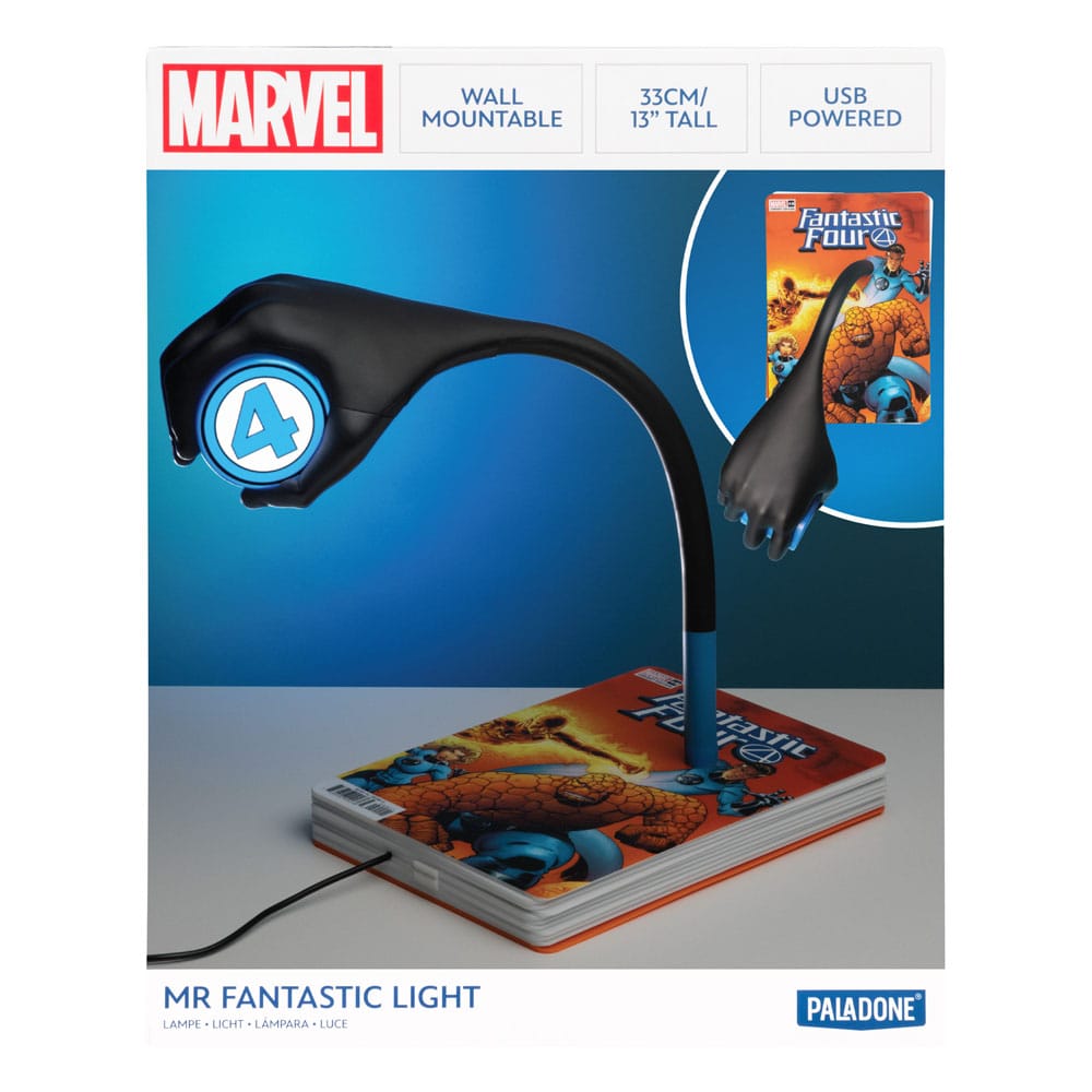 Marvel Fantastic Four Mr Fantastic Lampada da Scrivania Regolabile 32 cm Paladone
