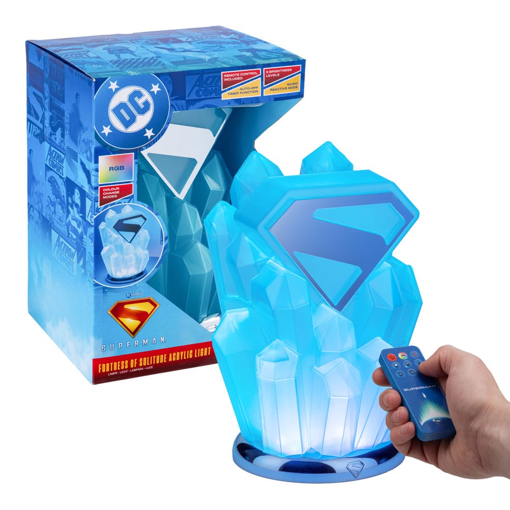 DC Comics Superman Fortezza della Solitudine - Lampada a Led Paladone Products