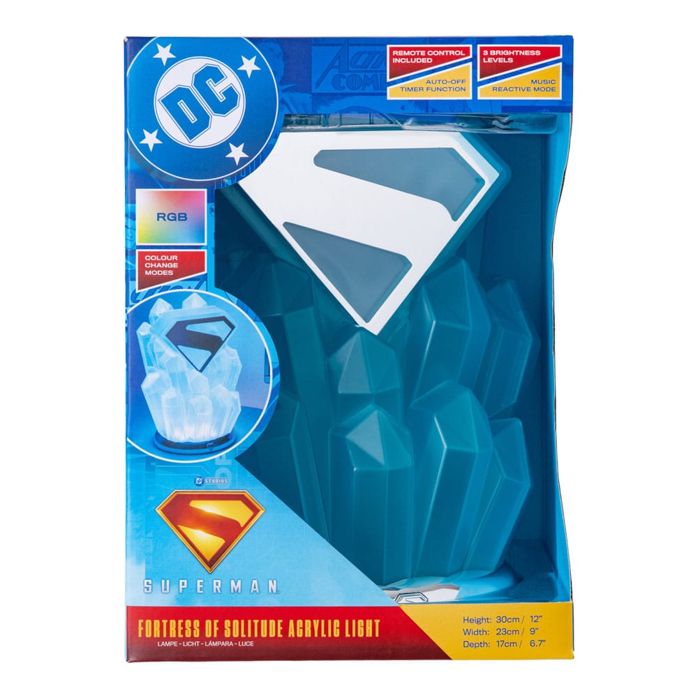 DC Comics Superman Fortezza della Solitudine - Lampada a Led Paladone Products