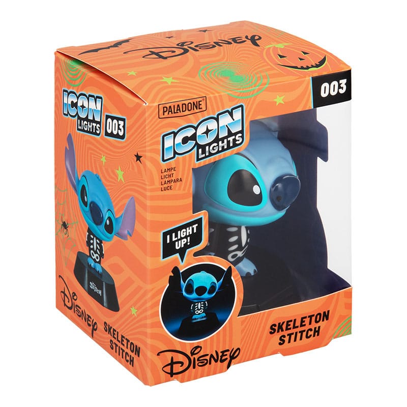 Lilo & Stitch Skeleton Icons Light Stitch 11 cm - Paladone