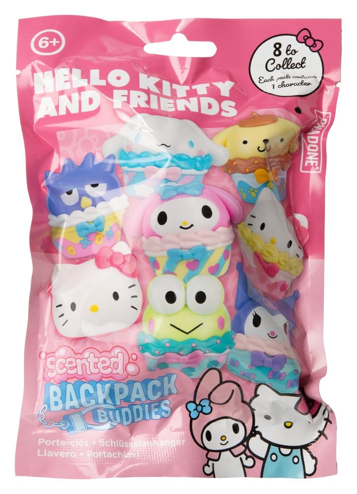 Sanrio Friends Sweet Treats Portachiavi a Sorpresa Hello Kitty - Espositore da 24