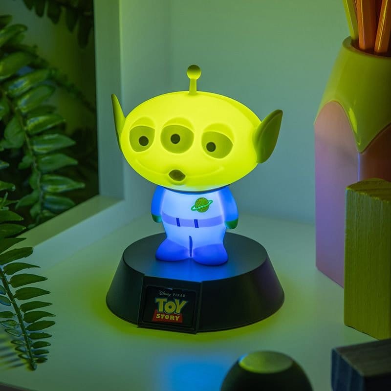 Toy Story Icon Light Alien - Lampada a LED con Alieno, Paladone Products