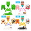 Minecraft Clip Portachiavi a Sorpresa – Assortimento Display da 24 (Paladone)