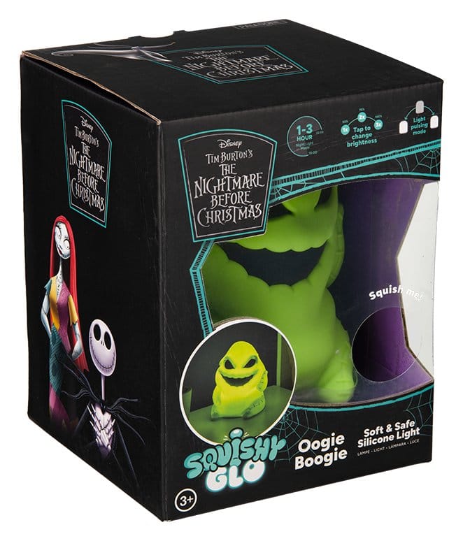 Lampada Nightmare Before Christmas Oogie Boogie SquishyGlo in Silicone Ricaricabile 16 cm Paladone