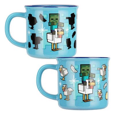 Tazza Termocromica Minecraft Chicken Jockey Paladone