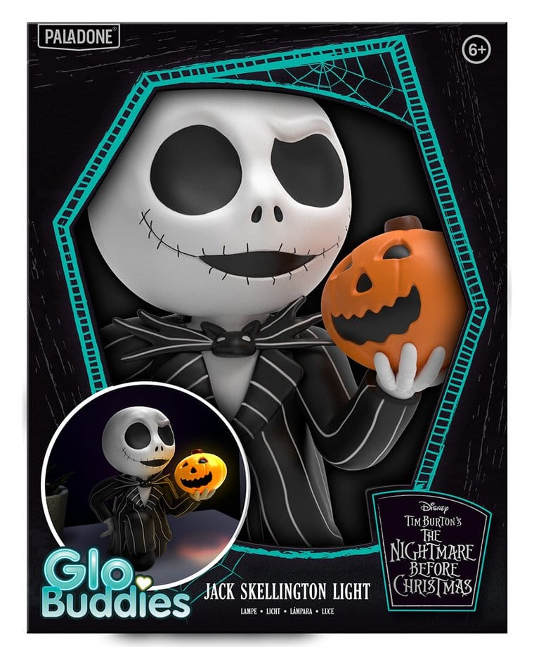 Lampada GloBuddies Jack Skellington 17 cm Nightmare Before Christmas Paladone