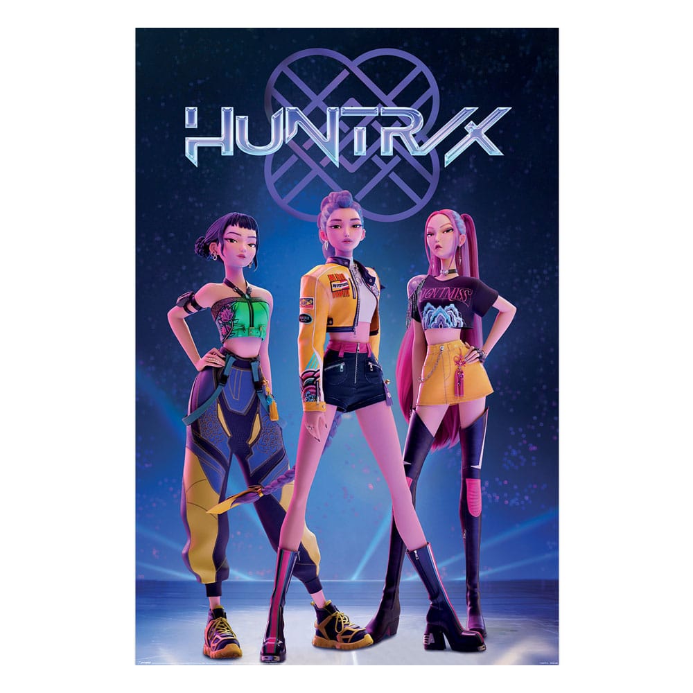 Poster Pack KPop Demon Hunters "How it's done" 61 x 91 cm, 4 pezzi - Pyramid International