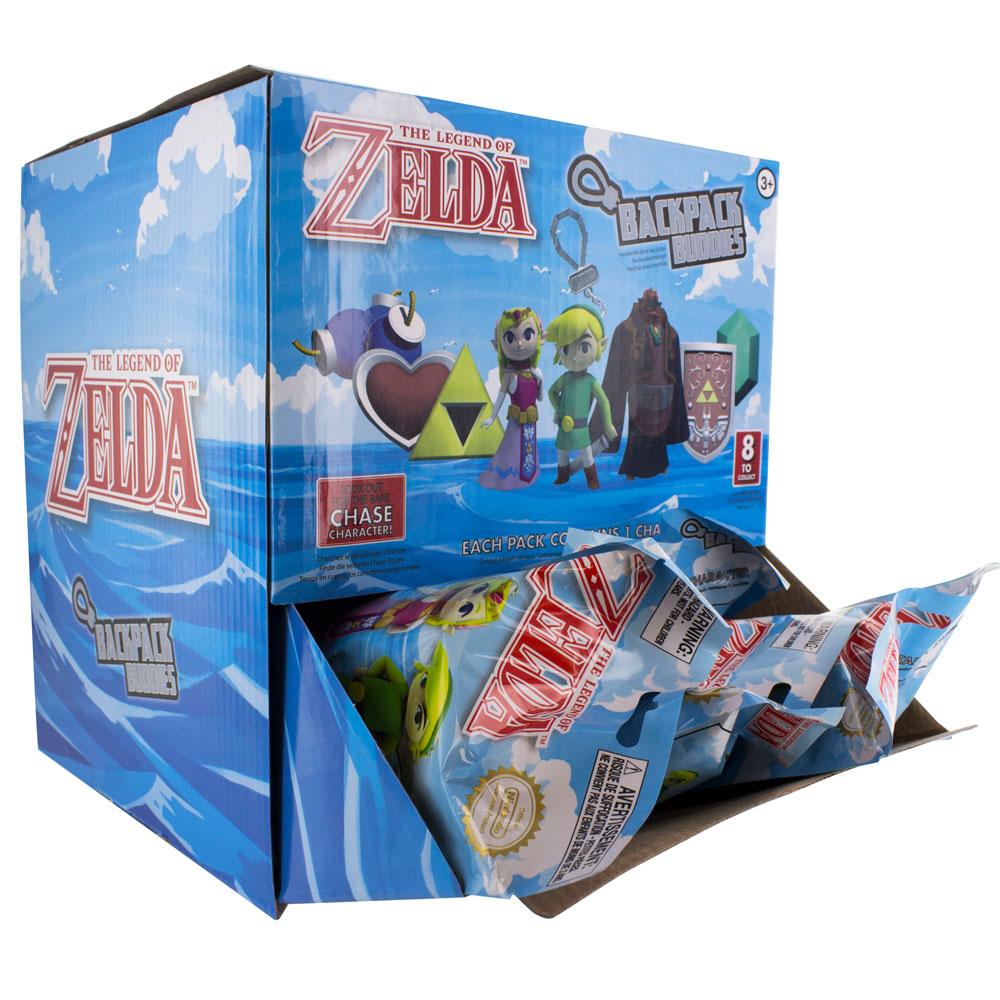 The Legend of Zelda Backpack Buddies – Espositore da 24 buste misteriose, Paladone