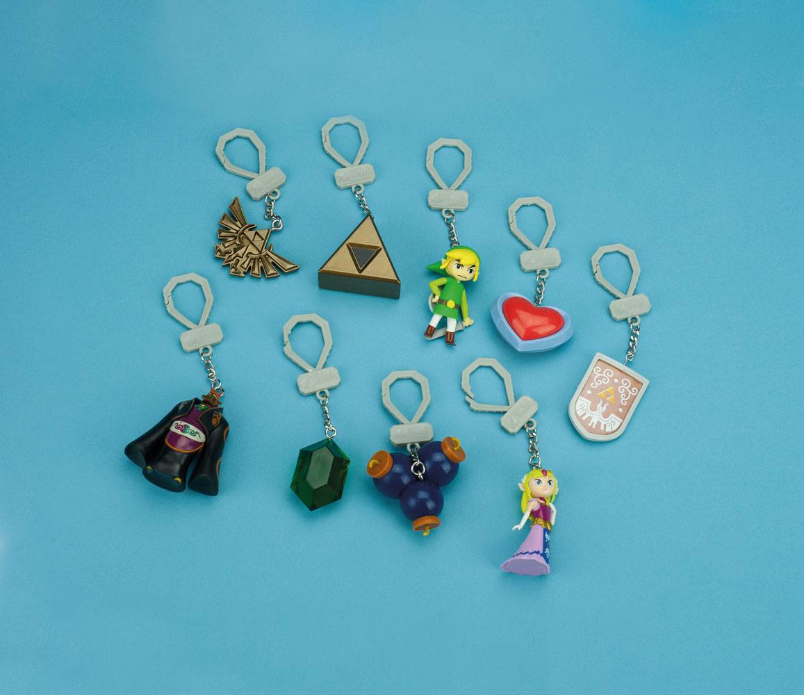 The Legend of Zelda Backpack Buddies – Espositore da 24 buste misteriose, Paladone