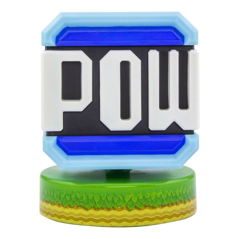 Super Mario: Pow Block Icon Light - Lampada 3D a LED, Paladone