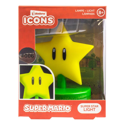 Super Mario Icon Light Super Star (V2) - Lampada Decorativa Paladone