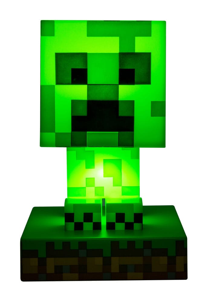 Minecraft Icons Light Creeper 11 cm - Lampada a Led Paladone