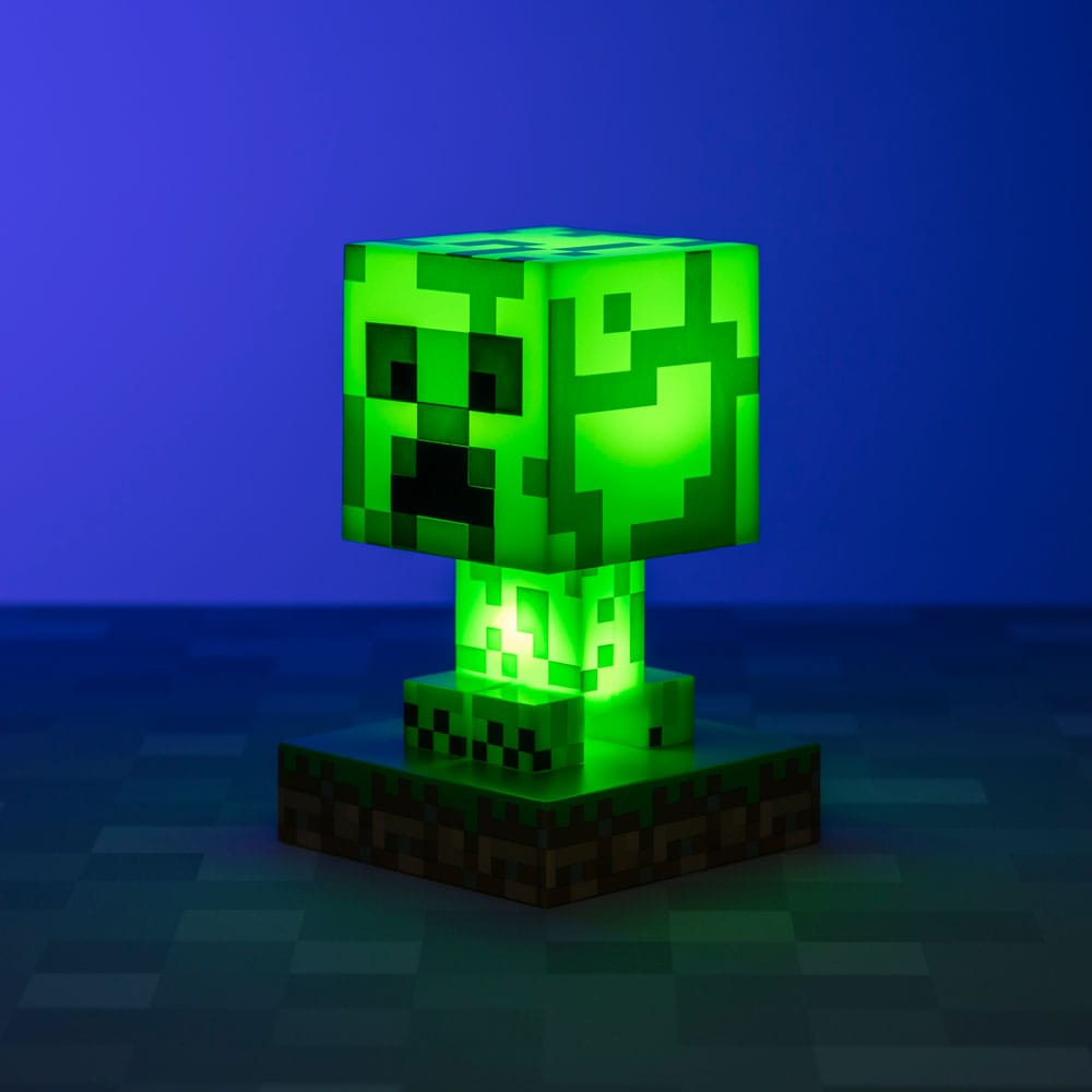 Minecraft Icons Light Creeper 11 cm - Lampada a Led Paladone