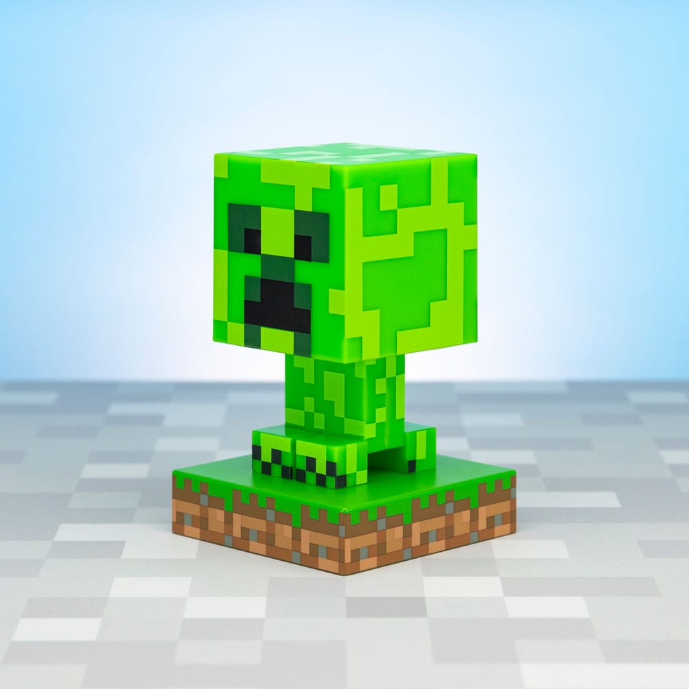 Minecraft Icons Light Creeper 11 cm - Lampada a Led Paladone