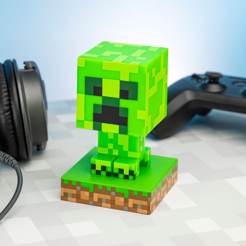 Minecraft Icons Light Creeper 11 cm - Lampada a Led Paladone