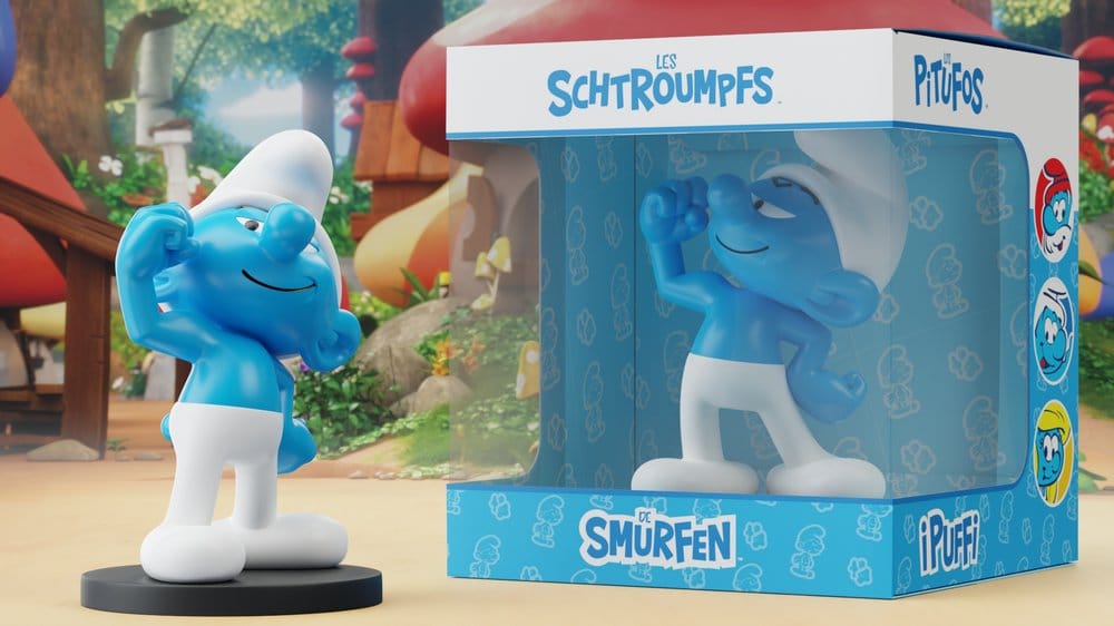 Pupipop Statua Puffo Forzuto 11 cm – The Smurfs