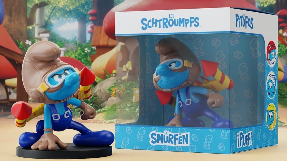 Statua Puffo Jetpack 10 cm - The Smurfs - Puppy
