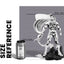 Statua Superman Man of Steel in PVC 1/8 SDCC 2024 versione bianco e nero 36 cm PureArts
