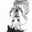 Statua Superman Man of Steel in PVC 1/8 SDCC 2024 versione bianco e nero 36 cm PureArts