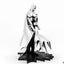 Batman statua in PVC 1/8 SDCC 2024 Black & White Version 27 cm - PureArts