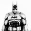 Batman statua in PVC 1/8 SDCC 2024 Black & White Version 27 cm - PureArts